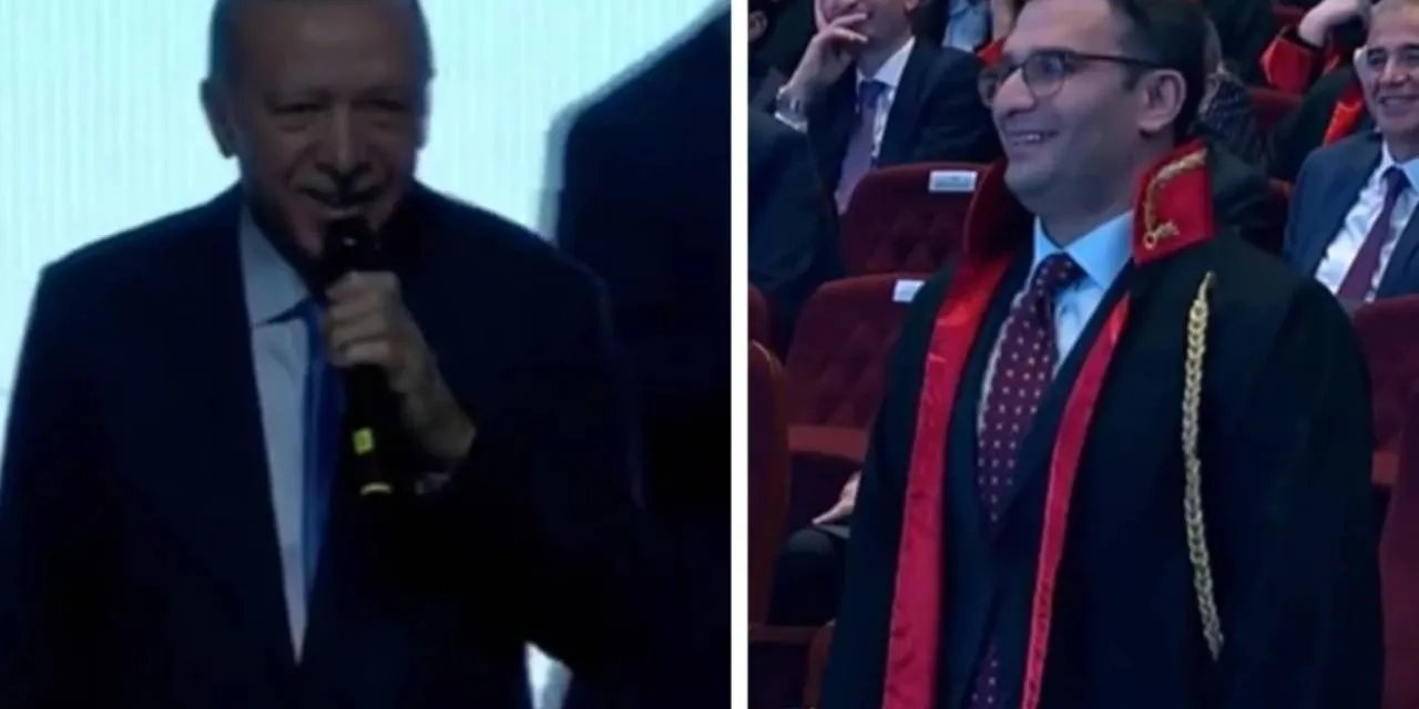 Cumhurbaşkanı Erdoğan Savcının Boyunu Kıskandı! "Keşke Bende O Kadar Uzun Olsam"