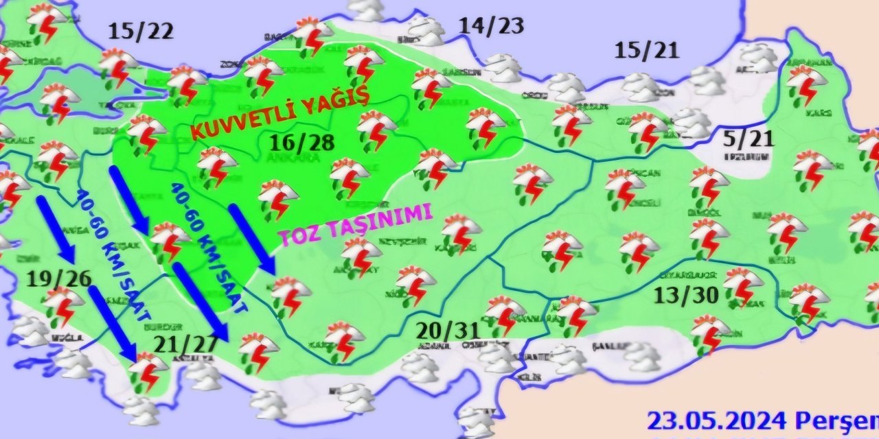 Meteoroloji Uyardı: Türkiye'ye Geliyor! Yarın Başlıyor!