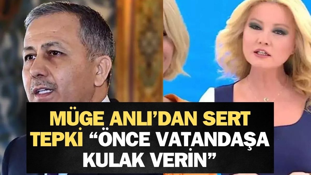 Müge Anlı İçişleri Bakanına Sert Çıktı: "Önce Vatandaşa Kulak Versinler"