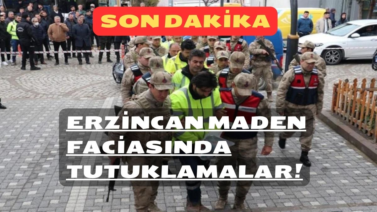 Erzincan Maden Faciasında Tutuklamalar!