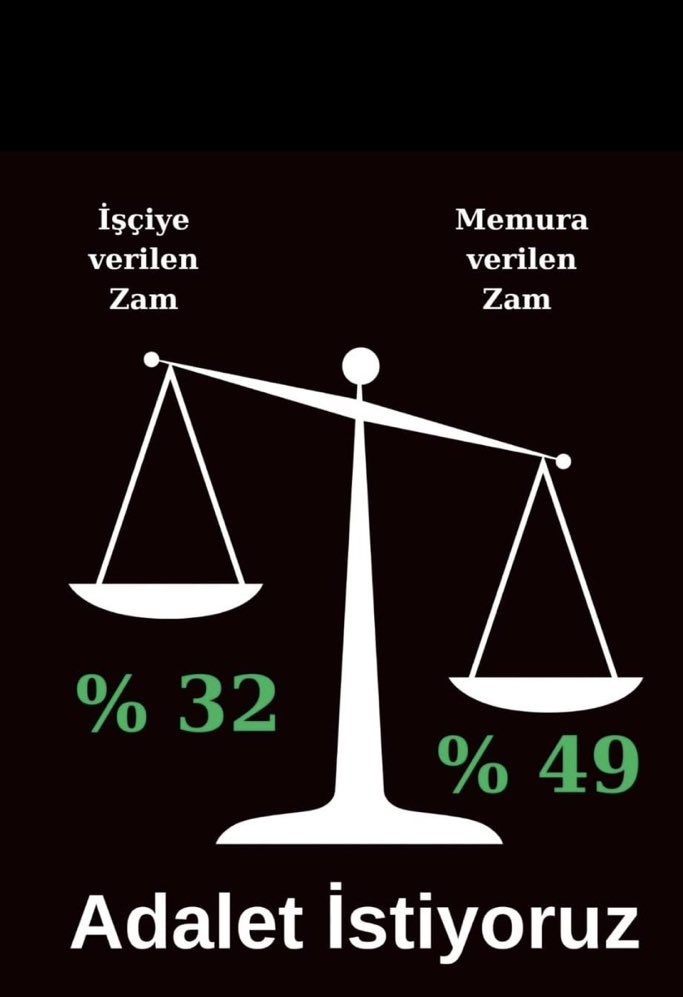 Kamu İşçileri Yüzde 32'lik Zamma İsyan Etti!