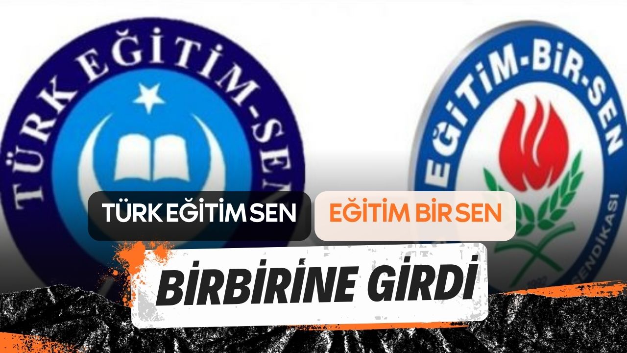 Eğitim Bir Sen ile Türk Eğitim Sen Birbirine Girdi: Konu Anasınıfı Öğretmenlerinin Teneffüsleri!